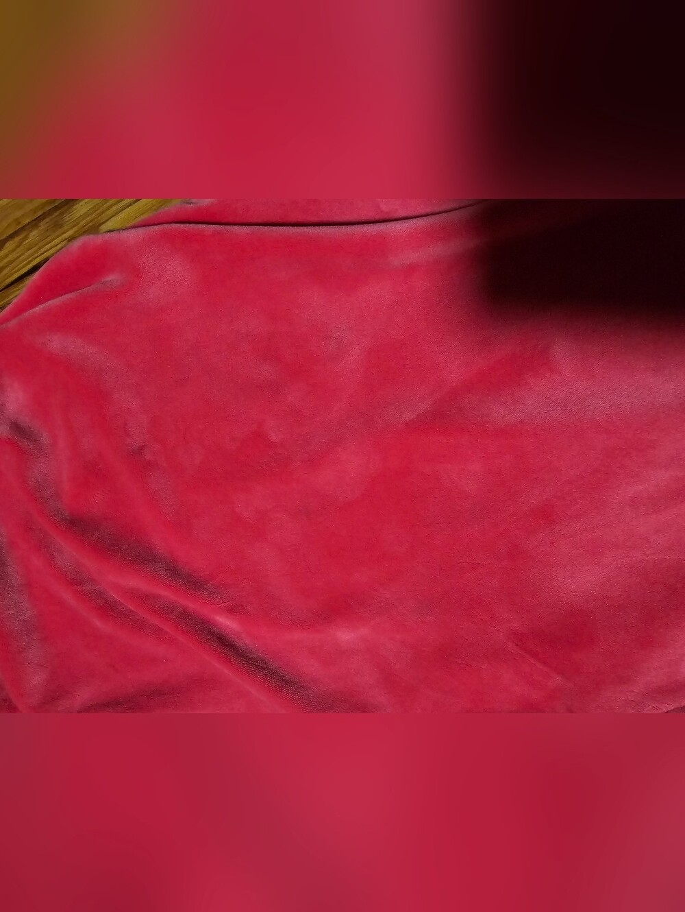 Juicy Couture Pink Velour Wide-Leg Sweatpants - Picture 7 of 7